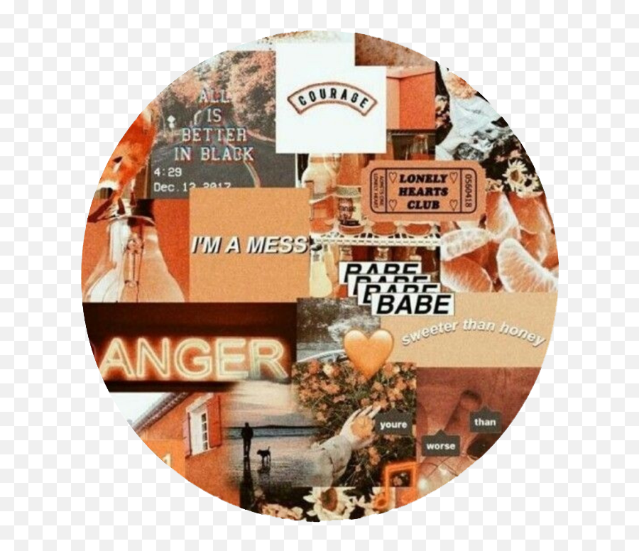 Icon Aesthetic Overlay Edit Overlays Sticker By Aesthetic Orange Wallpaper Collage Png Mess Icon Free Transparent Png Images Pngaaa Com - roblox icon aesthetic orange