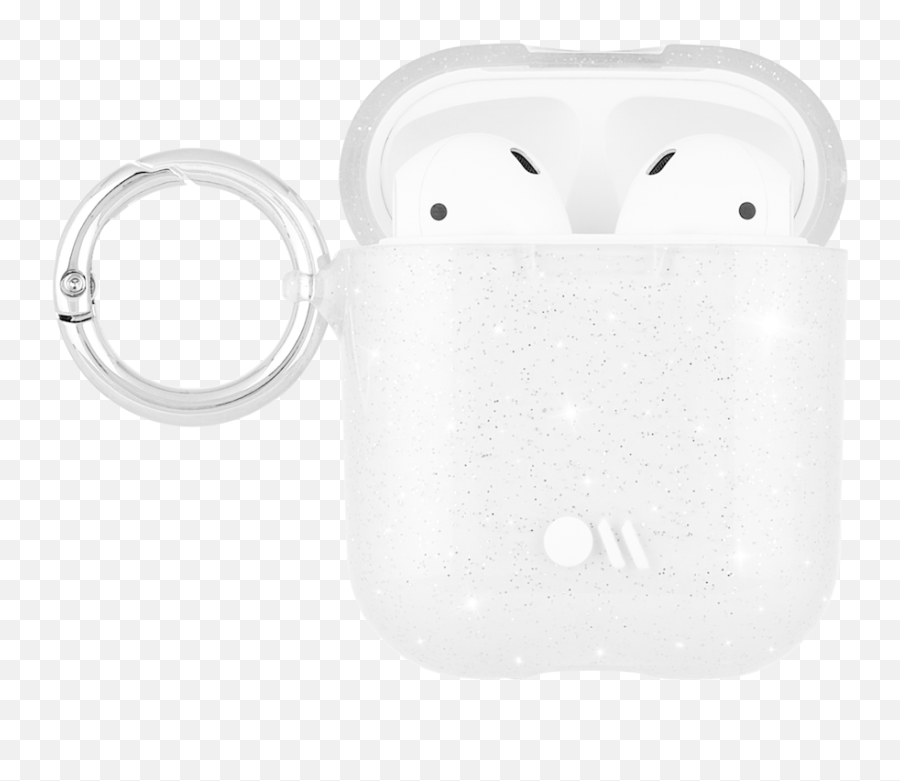Case - Mate Hook Ups Case With Neck Strap For Apple Airpods Clear Png,Airpod Transparent Background