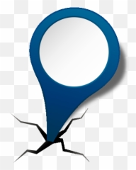 Location Map Pin Navy Blue2 - Cara De Sabritas png
