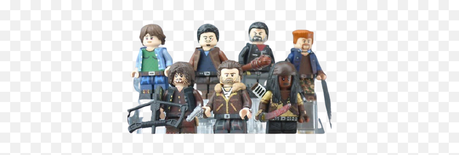 The Walking Dead Minifigures Custom - Lego Negan Png,Lego Jack Sparrow Icon