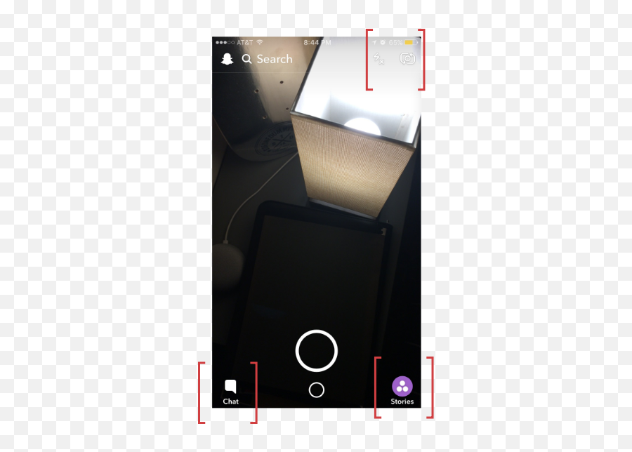 A Quick Guide To Designing For Augmented Reality - Camera Phone Png,How To Change Snapchat Icon