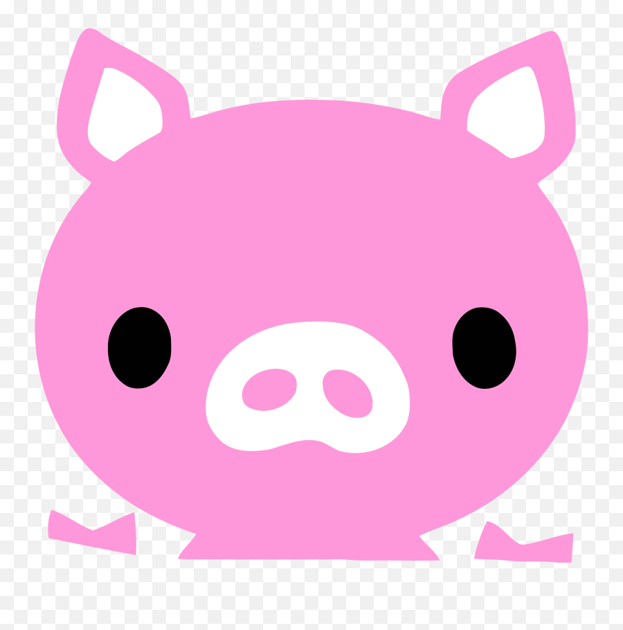 Clipart Pig Piglet Picture - Pink Pig Cartoon Wallpaper Desktop Png,Piglet Png