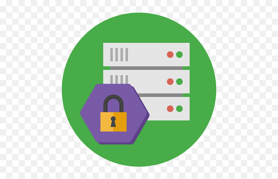 Secure Hosting Solutions For Business - Vertical Png,Secure Server Icon