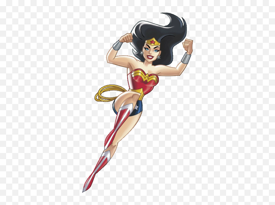 Wonder Woman Cartoon Png 4 Image - Wonder Woman Cartoon Transparent,Cartoon Body Png