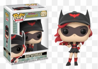 Dc Bombshells - Batwoman Pop Vinyl Figure Dc Heroes 221 Funko Pop Batwoman Bombshell Png,Dc Icon Harley Statue