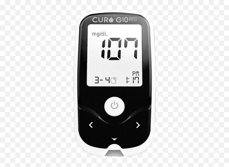 Curo G10 Glucose Test Kit - Cyclocomputer Png,Glucose Meter Icon