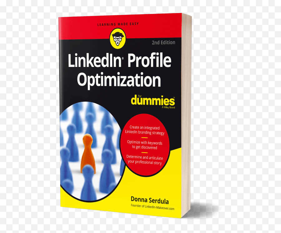 Transform Your Linkedin Profile With Donna Serdula - Linkedin Profile Optimization For Dummies Png,My Linkedin Profile Icon