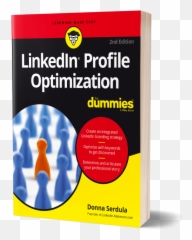 Transform Your Linkedin Profile With Donna Serdula - Linkedin Optimization For Dummies png