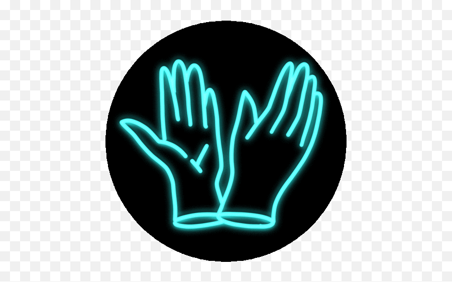 Applause Gifs - 76 Best Hand Clapping Animations Neon Well Done Png,Hand Clapping Icon