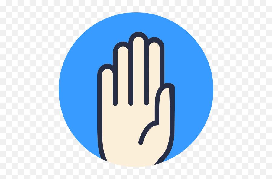 Icon Student List Raise Your Hand School - Hand Raise Hand Button Png,Hand Click Icon Png