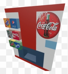 Normal Coke Machine Logo - Roblox Coca Cola png