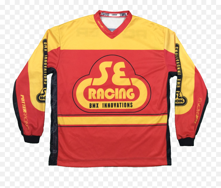 Custom Se Jerseys From Potter Racing Products U2013 Bikes - Long Sleeve Png,Icon Domain 2 Helmet