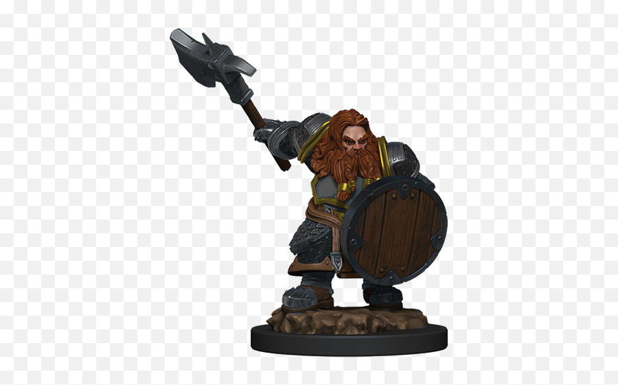 Dungeons U0026 Dragons Fantasy Miniatures Icons Of The Realms Premium Figures W5 Dwarf Fighter Male - Dwarf Fighter Miniature Png,Dwarf Icon