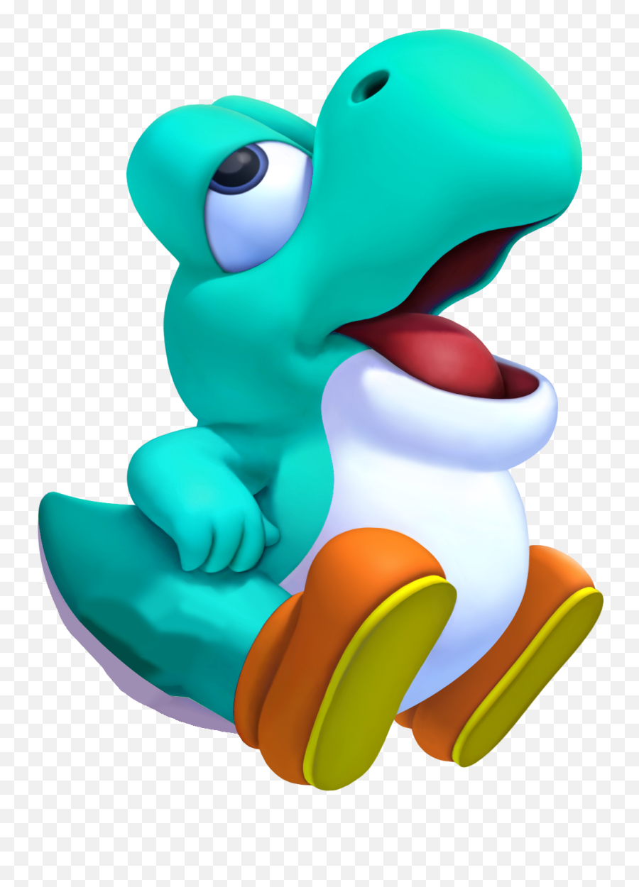 Download 52 July 11 2012 - Baby Yoshi Png Full Size Png New Super Mario Bros U Deluxe Baby Yoshi,Yoshi Png