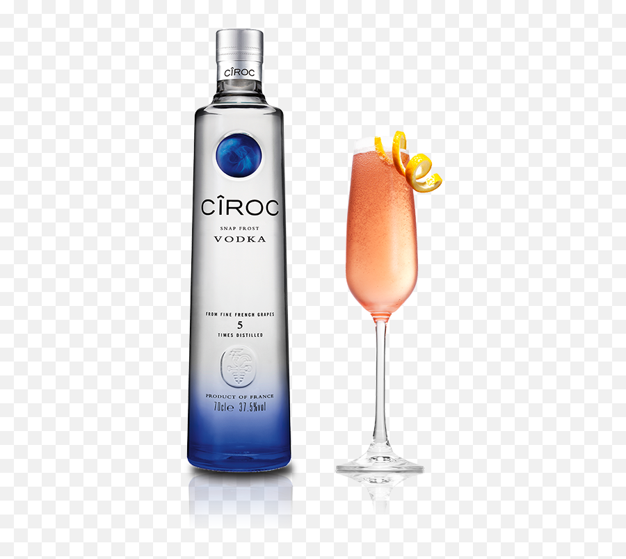 Champagne Cosmo - Ciroc Coconut Vodka 1 L Bottle Full Ciroc Red Berry Png,Vodka Bottle Png