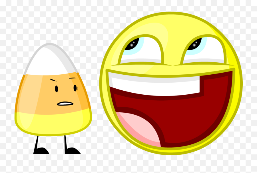 Candy Corn And Epic Face By - Candy Corn Png,Epic Face Transparent