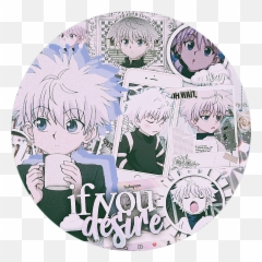 Killua Killuazoldyck Hxh Sticker By Scftiecreme Png Icon