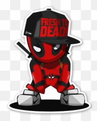 Deadpool Sticker - Deadpool Shirts For Kids Png,Deadpool Png