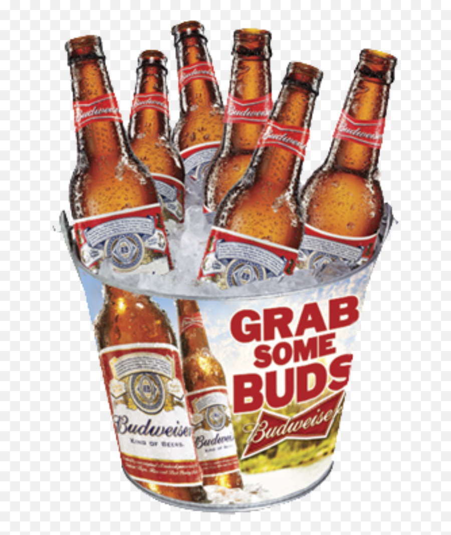 Download Budweiser Family Metal Bucket - Budweiser Beer Bucket Png,Beer Bucket Png
