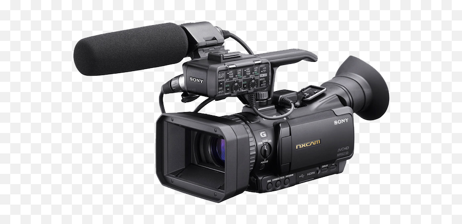 Professional Video Camera Png 4 Image - Sony Hxr Nx70e,Video Camera Png