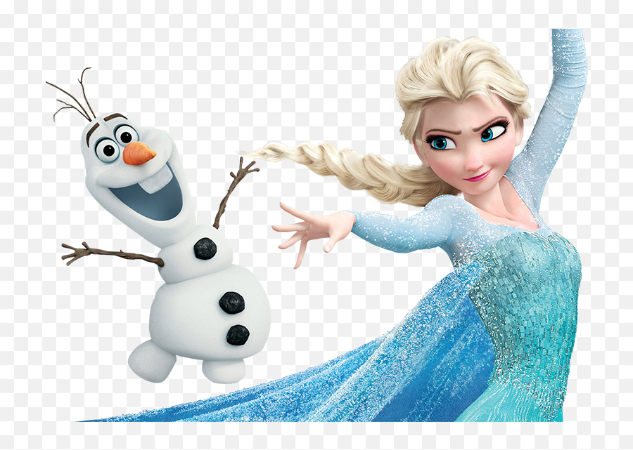 Download Frozen Kristoff Elsa Olaf Anna - Frozen Elsa And Olaf Png,Olaf Png