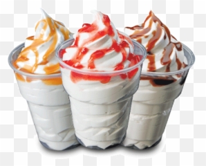Texas Chicken Singapore - Menu Delectable Desserts Sundae Ice Cream In A Cup Transparent Background Png,Ice Cream Cup Png