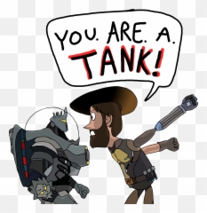 Related Image Overwatch Memes Comic - You Are A Tank Overwatch Png,Sombra Overwatch Png