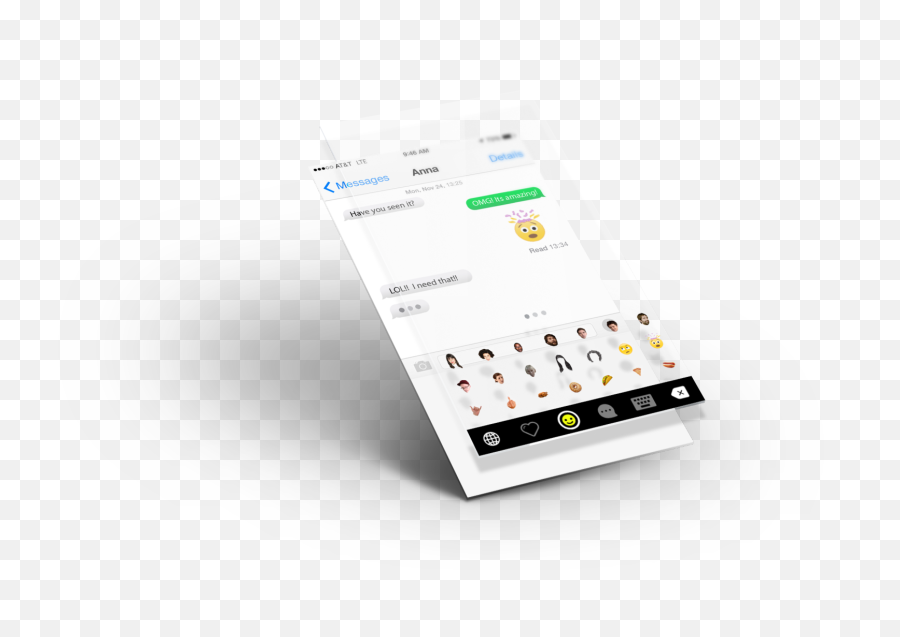 Download Click To Enlarge Broadcity Keyboard Emoji - Tablet Computer Png,Omg Emoji Png