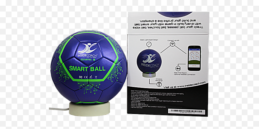 Connected Soccer Ball By Insidecoach - Insidecoach Png,Soccer Ball Png