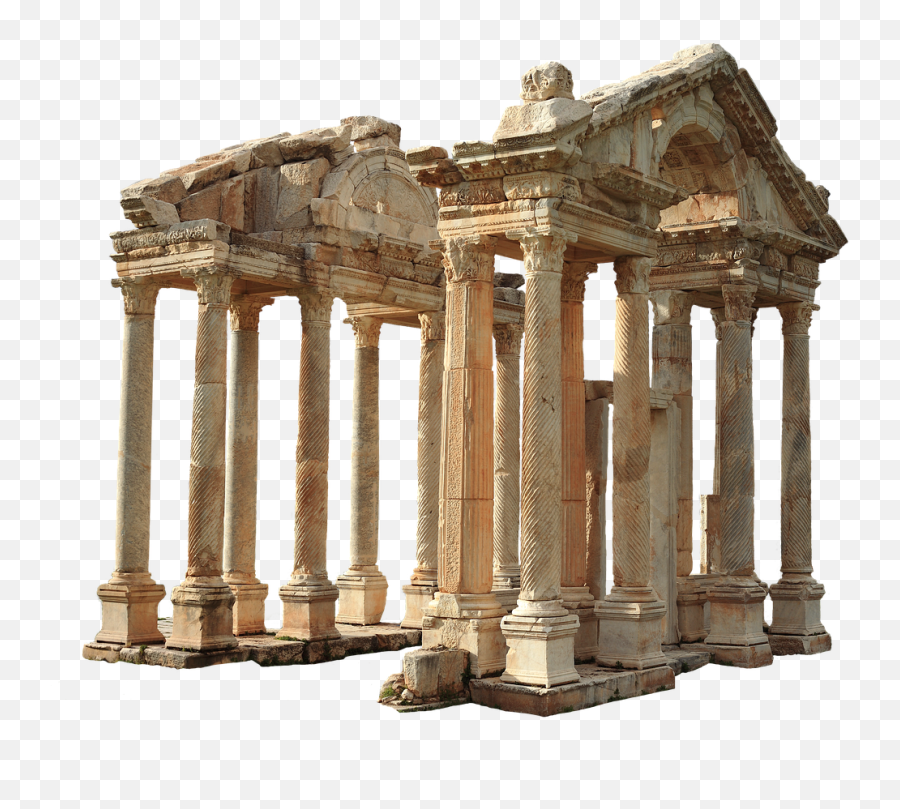 Download Hd Ruin Archaeology Antique - Temple Of Aphrodite Png,Aphrodite Png