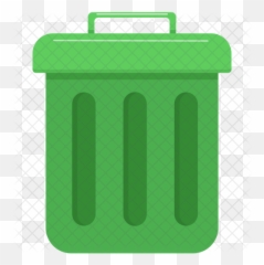 Trash Can Icon - Artificial Turf png
