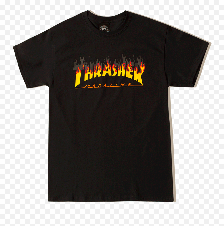 Flame Logo T - Active Shirt Png,Thrasher Logo Transparent