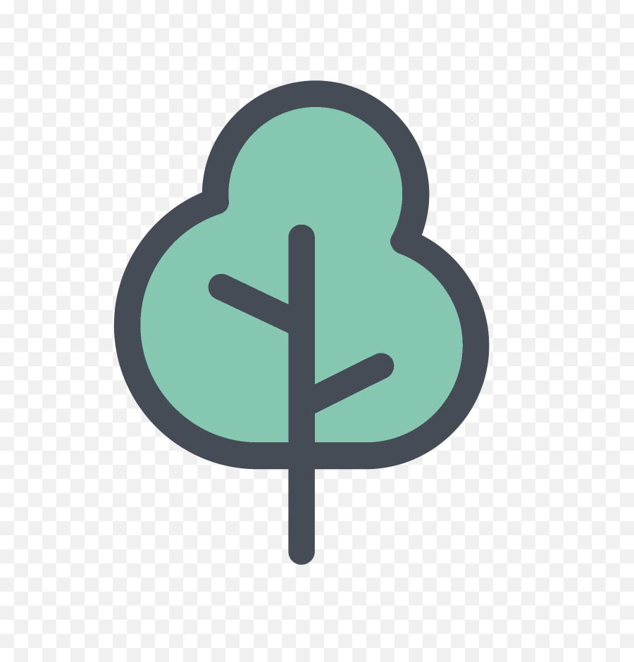 Tree Icon Png - Simple Tree Logo Png,Tree Icon Png