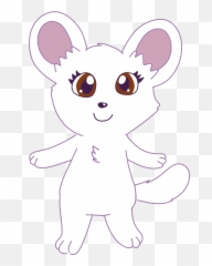 Kawaii Chinchilla By Emeraldia - Thekitty On Newgrounds Cartoon Png,Chinchilla Png