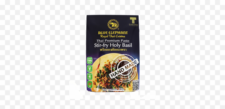Blue Elephant Thai Holy Basil Stir Fry Paste - Green Common Blue Elephant Green Curry Png,Basil Png
