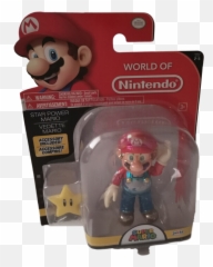 World Of Nintendo Star Power Mario 4 Figure - Splatoon World Of Nintendo Png,Mario Star Png