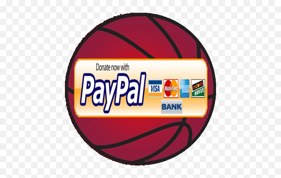 Paypal Logo With Basketball Transparent - Info Icon Png,Paypal Logo Transparent