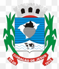Brasão Coração De Jesus Mg - Emblem Png,Coração Png