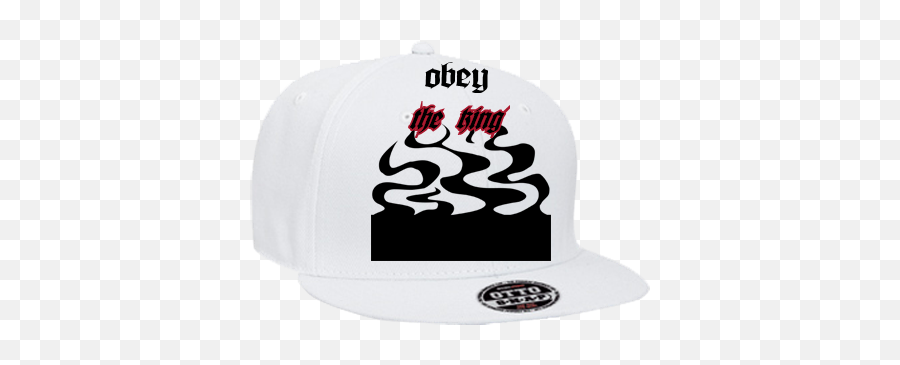 Obey The King Snapback Flat Bill Hat - Ethika Hat Png,Obey Hat Png