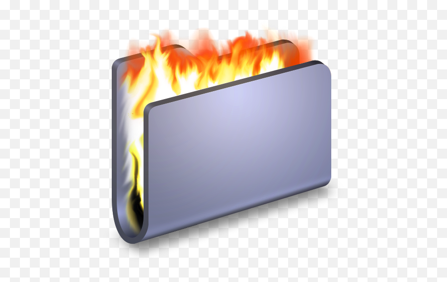 Burn Blue Folder Icon Free Download As Png And Ico Formats - Cool 3d Folder Icons,Folders Png