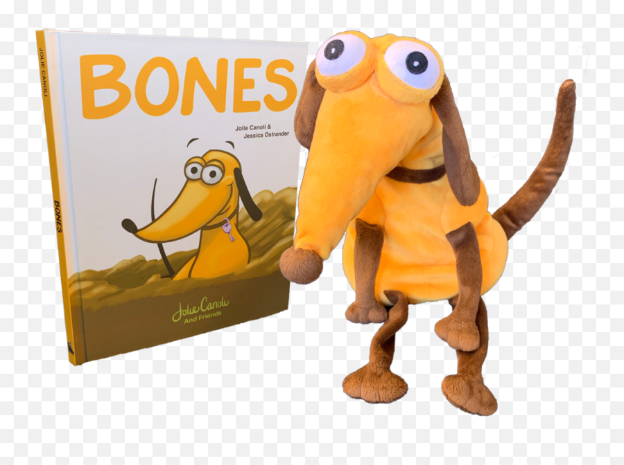 Bones Book Puppet Set Jolie Canoli Png