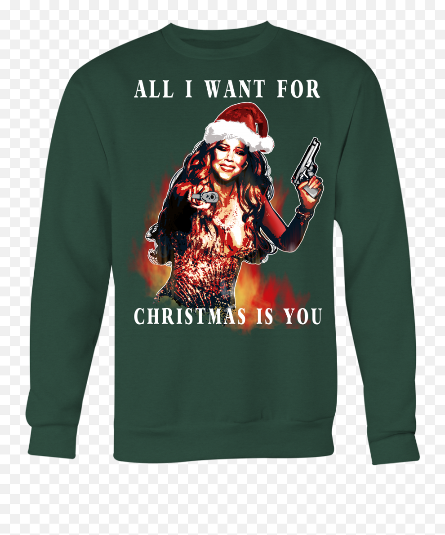 Mariah Carey Png Transparent Image - Mariah Carey Christmas T Shirt,Mariah Carey Png