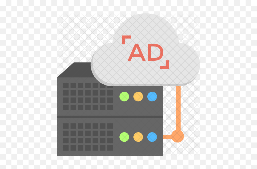 Ad Server Icon Of Flat Style - Adserver Icon Png,Server Icon Png