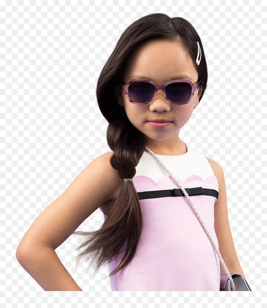Misty Pink Avery Butterfly Polarized - Girl Wearing Sunglasses Png,Misty Png