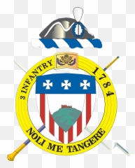 Logos - Us Army Old Guard Patch Clipart Full Size Crest Vector png
