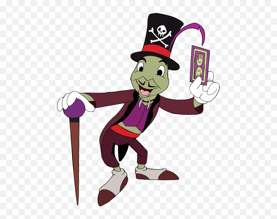 Jiminy Cricket Clipart - Jiminy Cricket As Dr Facilier Png,Jiminy Cricket Png