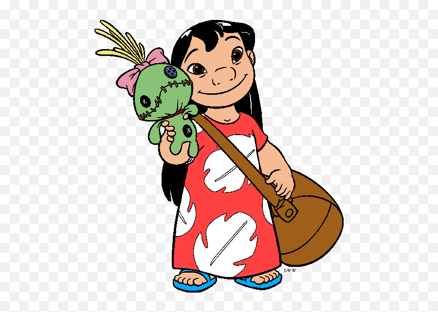 Lilo And Scrump Drawing - Lilo And Stitch Clipart Png,Lilo Png