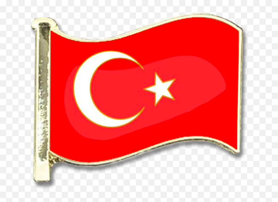 Turkey Flag Badge - Transparent Pakistan Flag Png,Turkey Flag Png
