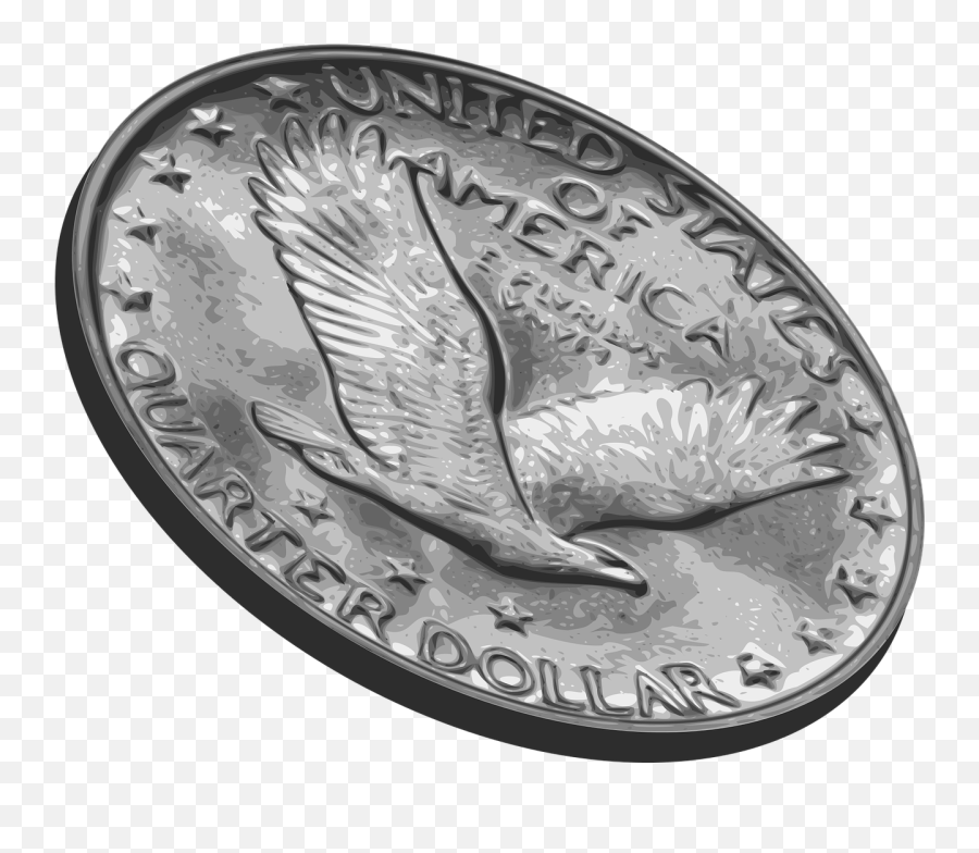 Quarter Coin Flip - Flipping Quarter Png,Quarter Png