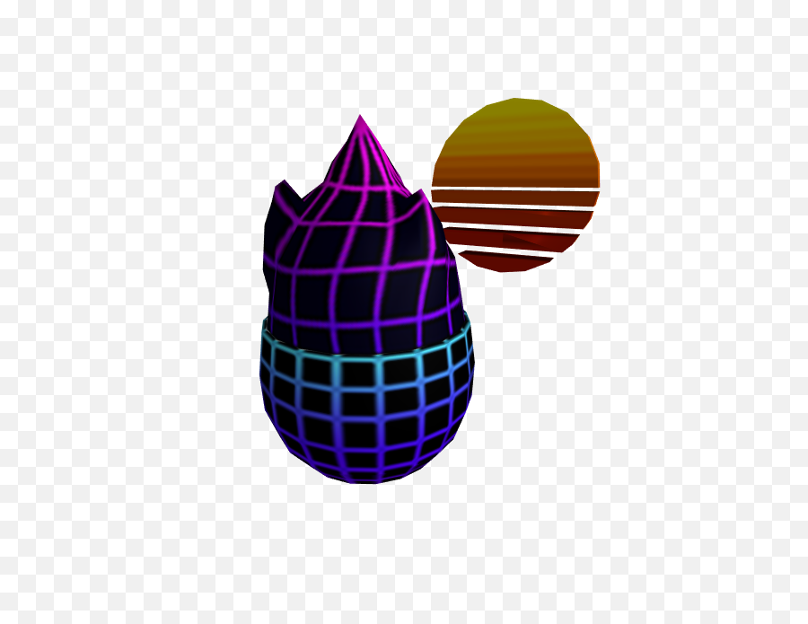 Vaporwave Bust Png - 3d Old School Egg Roblox 5170376 Roblox Egg Hunt 2019 Retro Egg,Roblox Logo Transparent Background